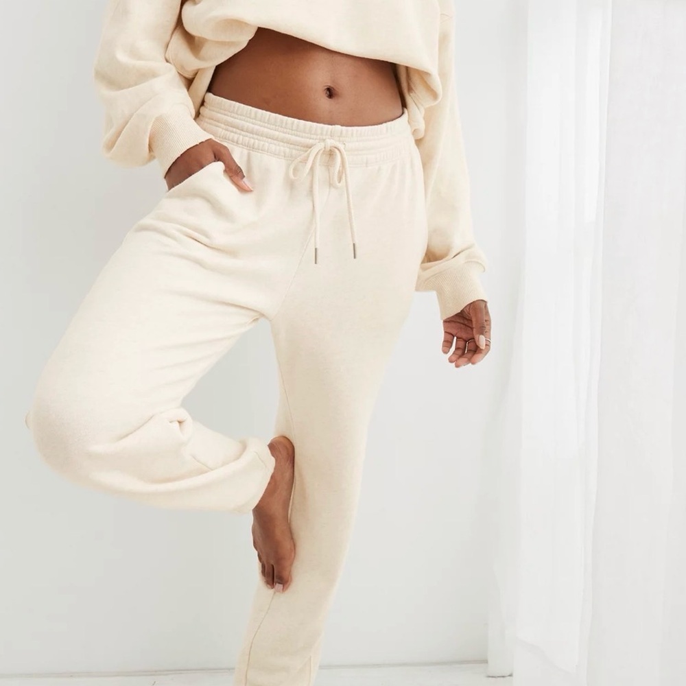 Aerie The Chill Jogger heather Frost size XS